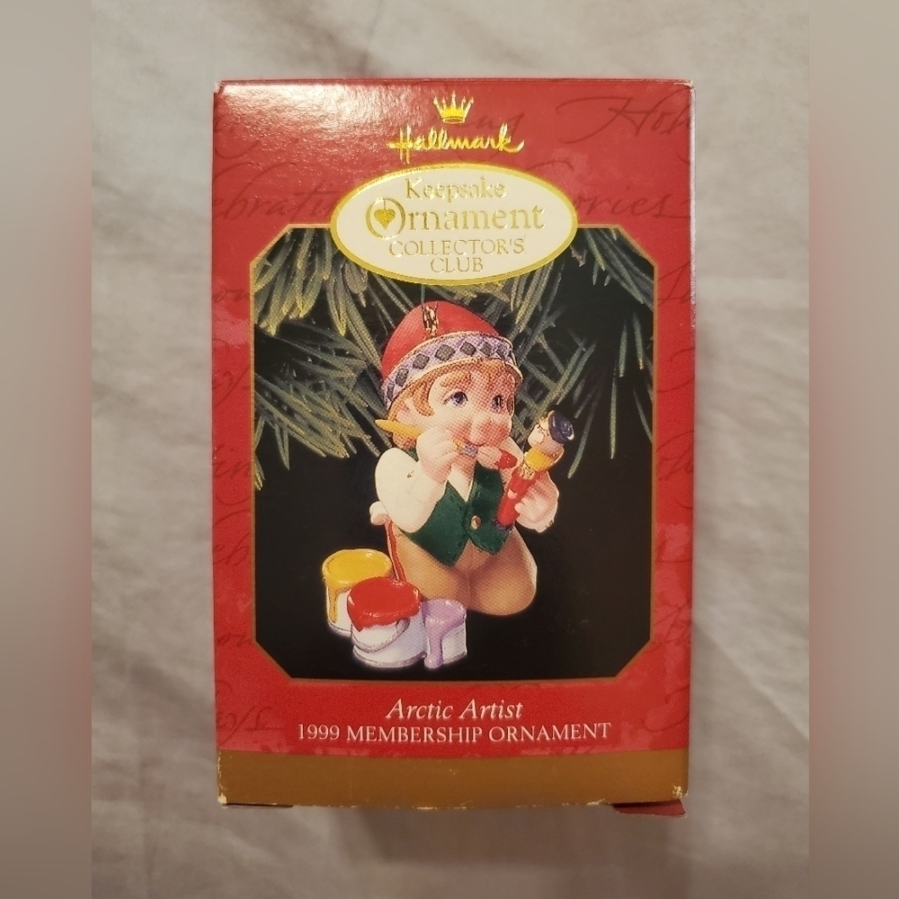 Hallmark "Artic Artist" Ornament